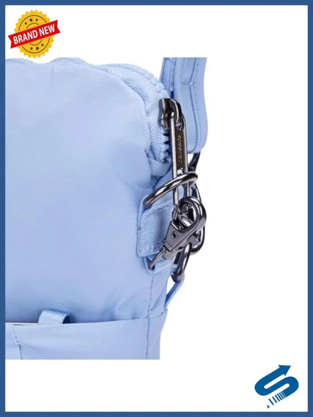 Anti-Theft Convertible Crossbody Bag RFID Blocking Cut Proof Nylon